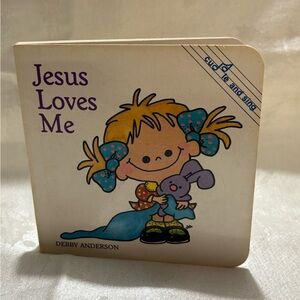 Vintage Jesus Loves Me Board Book